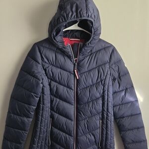Tommy Hilfiger Navy Puffer Jacket